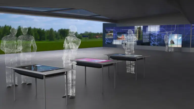 Digilor borne tactile table interactive