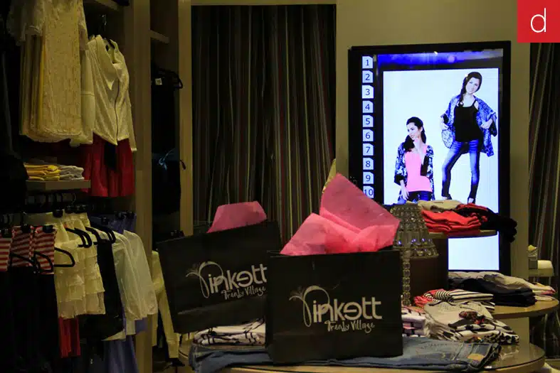 Etude de cas marketing multitouch digilor topshop Kinect