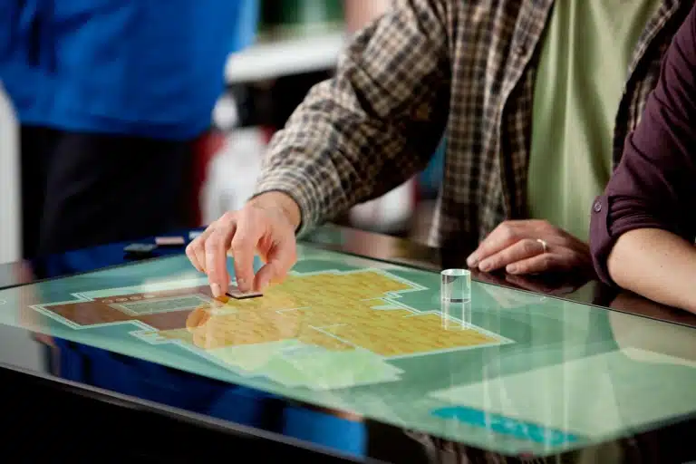 Tables multitaction multitouch