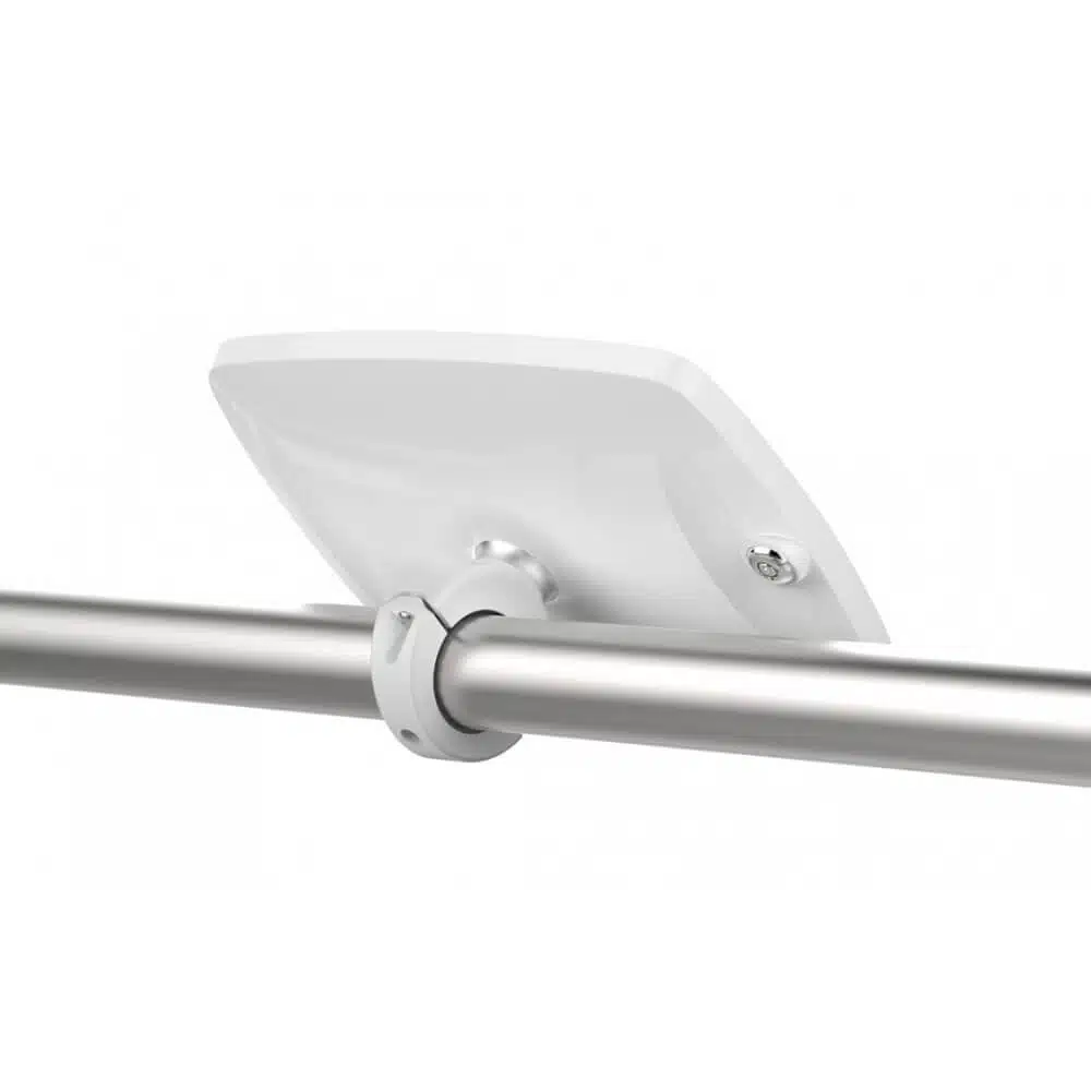 système de fixation de la support iPad avec système fixation sur rail