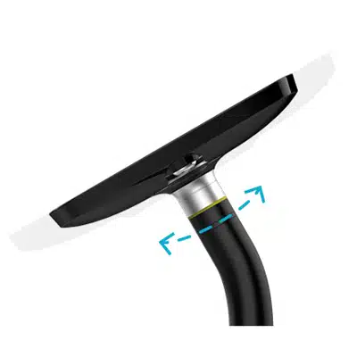 Support tablette basculement