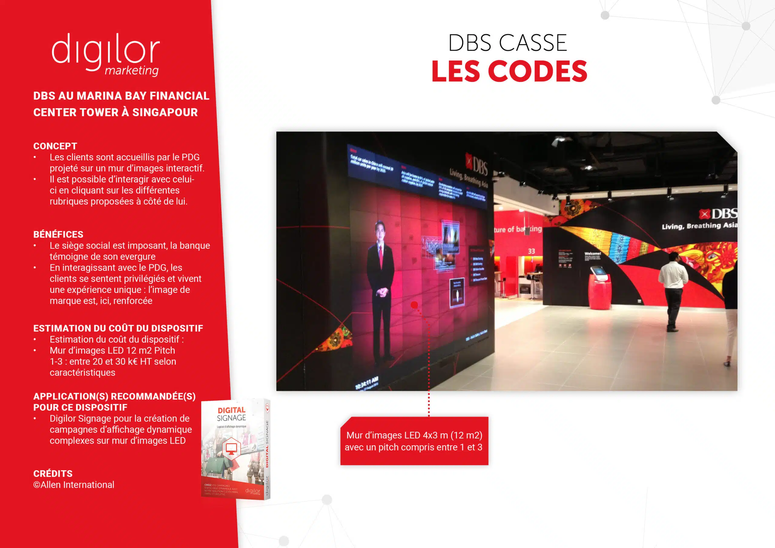 DBS casse les codes