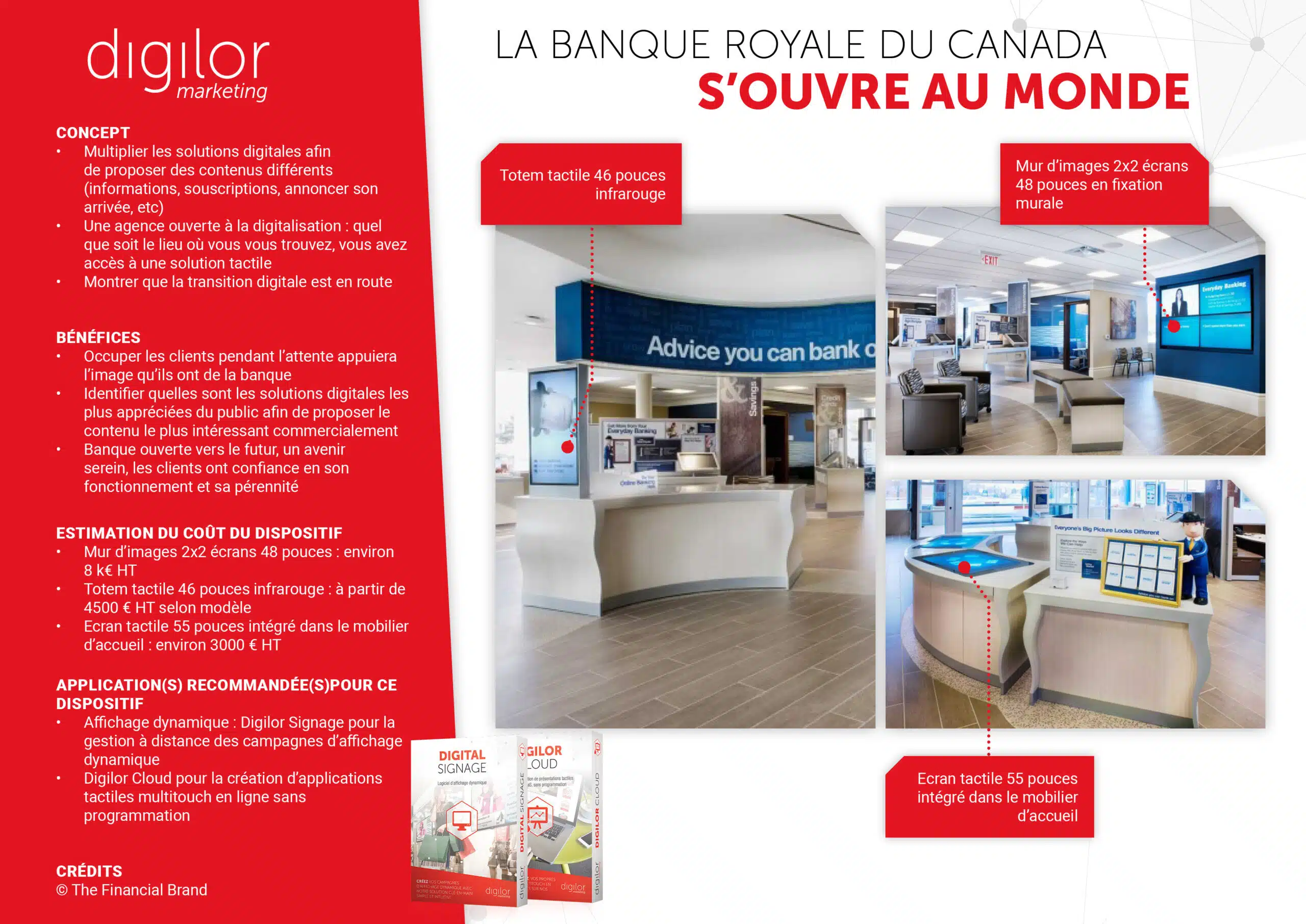 La banque royale du Canada s'ouvre au monde