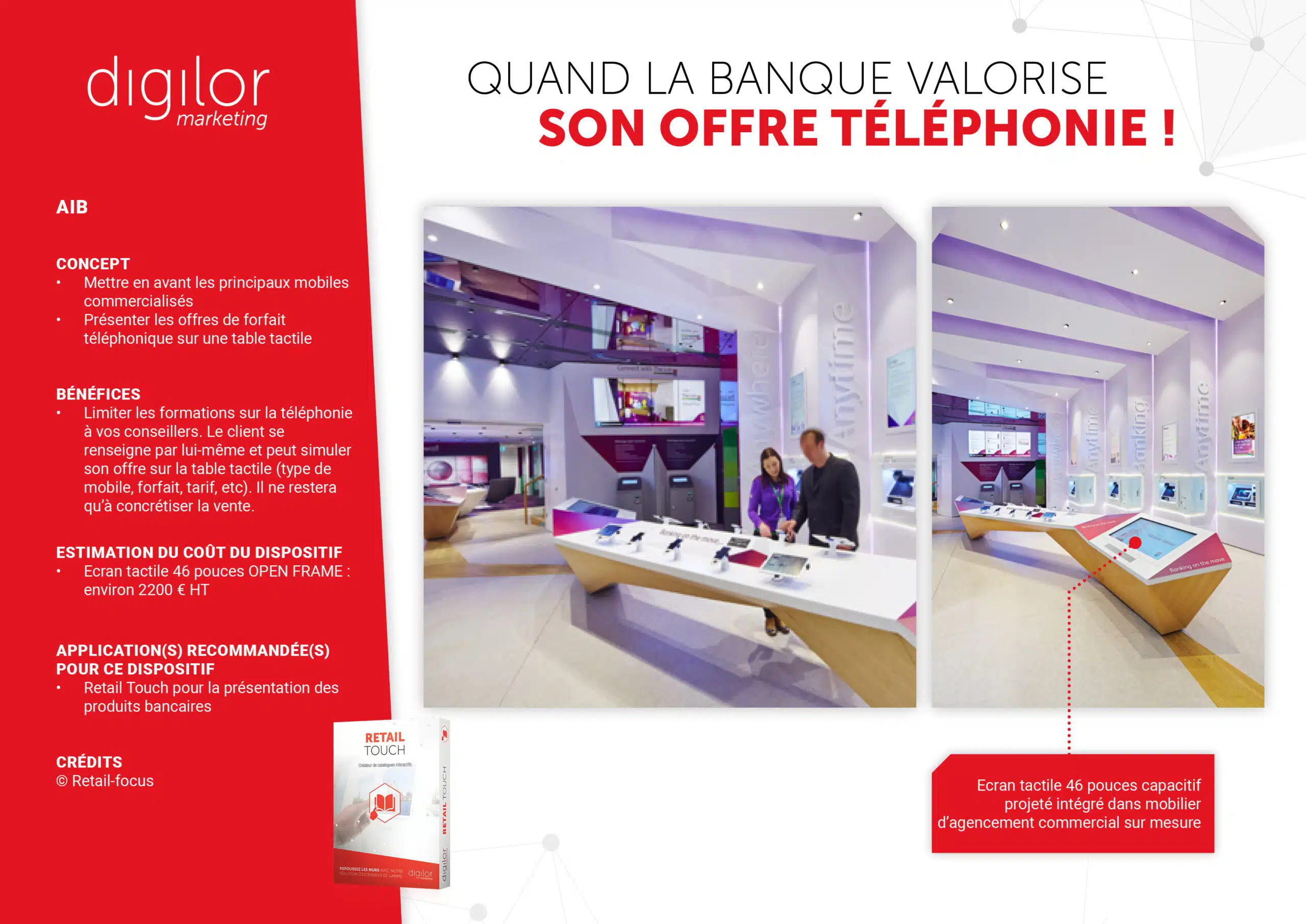 Quand la banque valorise son offre téléphonie !