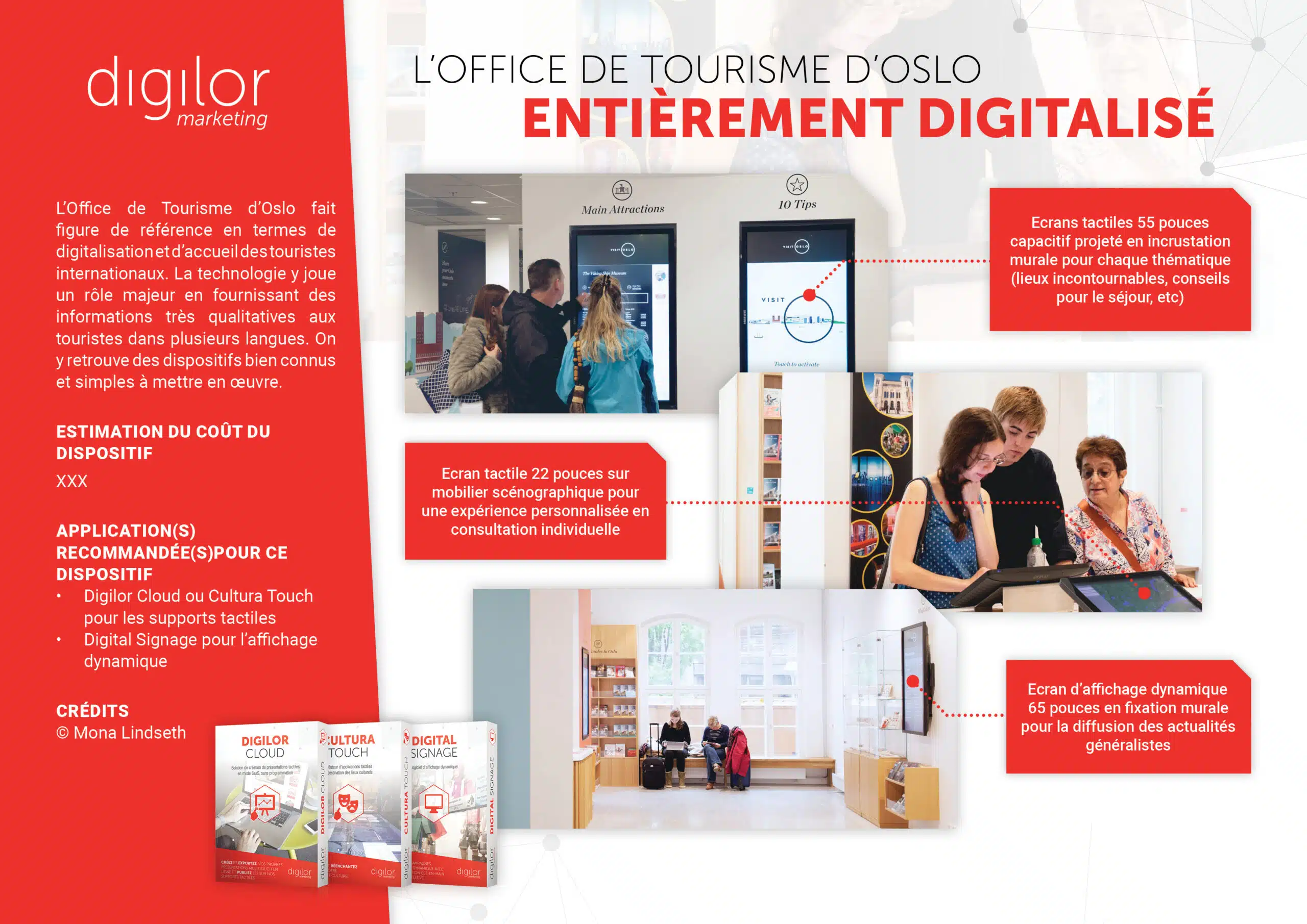 L'Office de Tourisme d'Oslo entièrement digitalisé