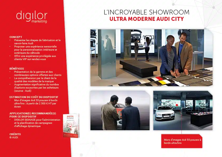 L'incroyable showroom ultra-moderne Audi City