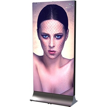 Totem LED display 1 x 2m