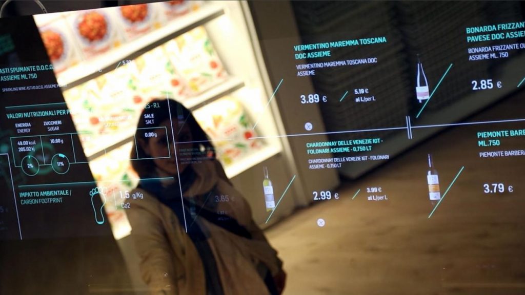 vitrine digitale digitalisation retail 2020