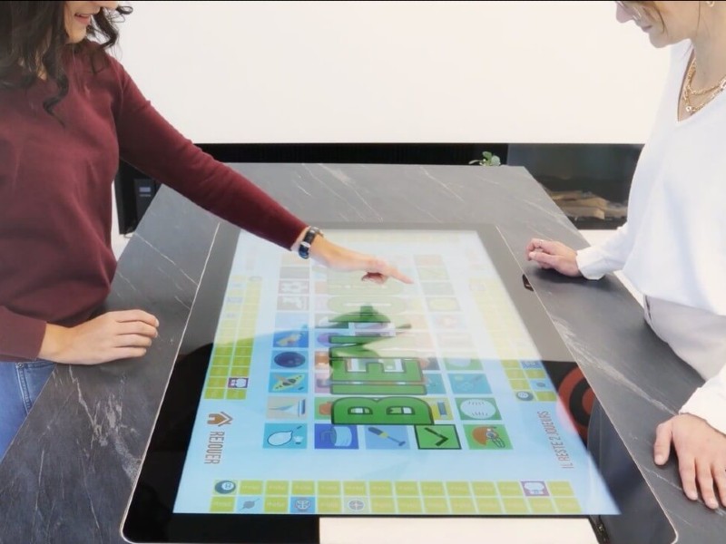 Application tactile Multitouch Gaming Suite, jeux interactifs