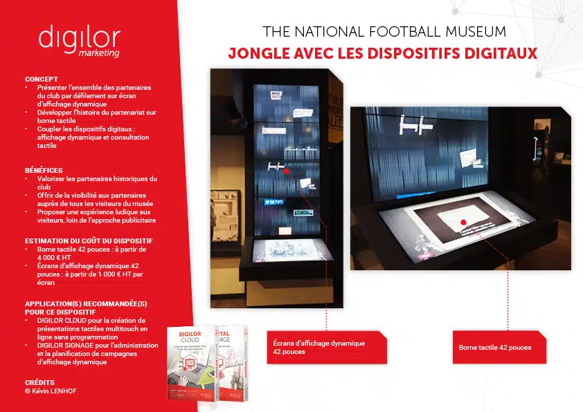 The National Football Museum jongle avec les dispositifs digitaux