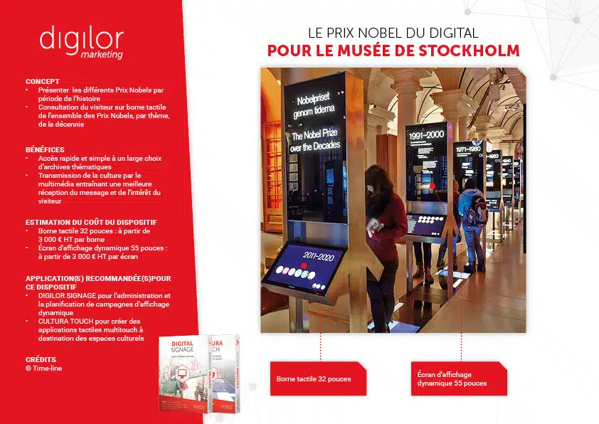 Le Prix Nobel du digital pour le musée de Stockholm