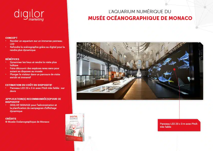 L’aquarium numérique du Musée Océanographique de Monaco