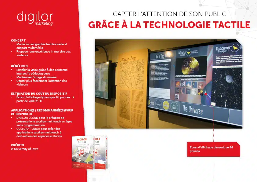Capter l’attention de son public grâce à la technologie tactile