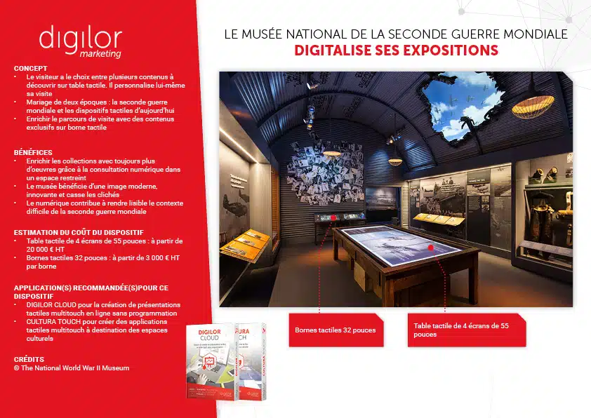 Le musée national de la Seconde Guerre Mondiale digitalise ses expositions
