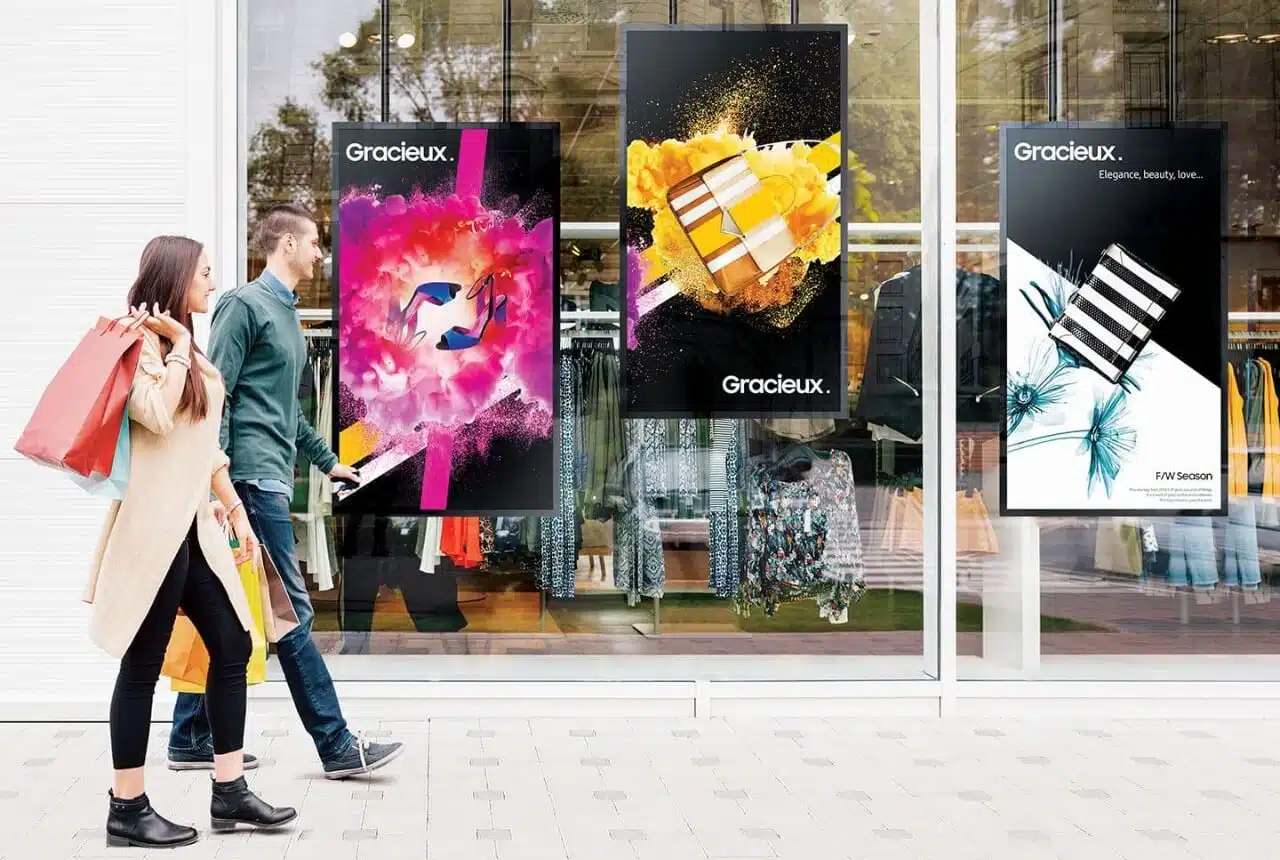 Ecran d’affichage dynamique 46 55 pouces 4000 cd/m²