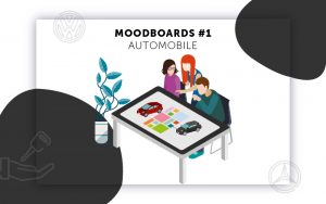 Moodboards digitalisation Automobile sélection 1