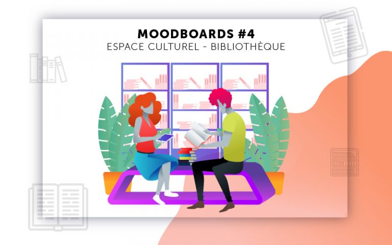 Moodboards digitalisation Bibliothèque sélection 4