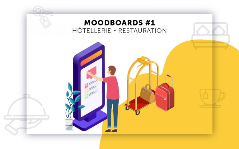 Moodboards digitalisation Hôtellerie sélection 1