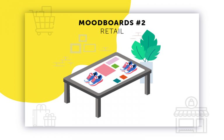 Moodboards digitalisation Retail sélection 2