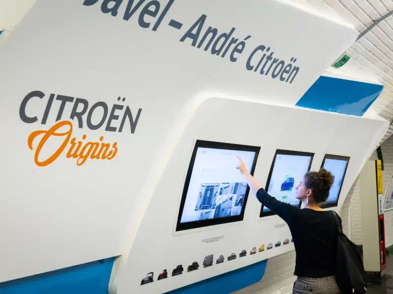 Digitalisation des stations de métro