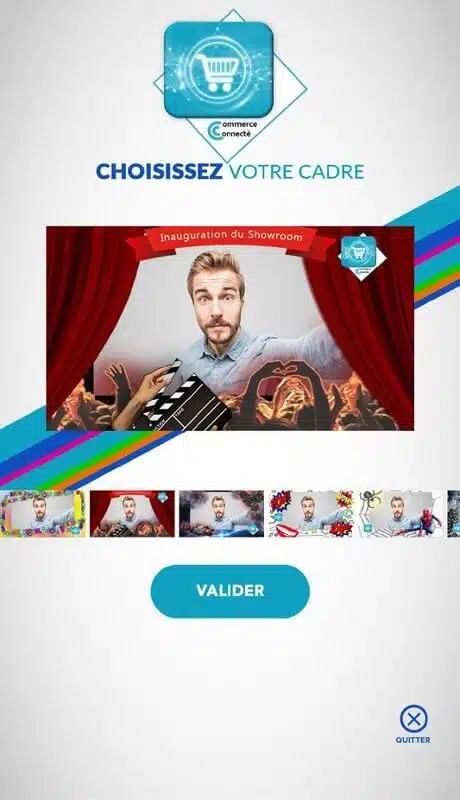 Totem à selfies pour le CCI du Lot-et-Garonne