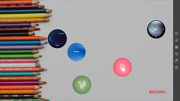 Arena logiciel création applications outil heure