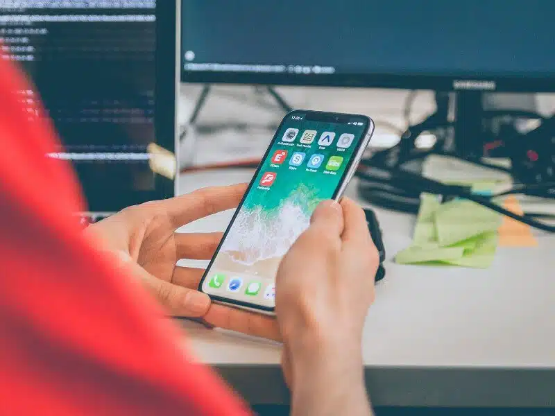 Jumelage smartphone et technologie tactile