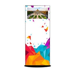 Borne vidéo 28 pouces 4K slim stickers miniature
