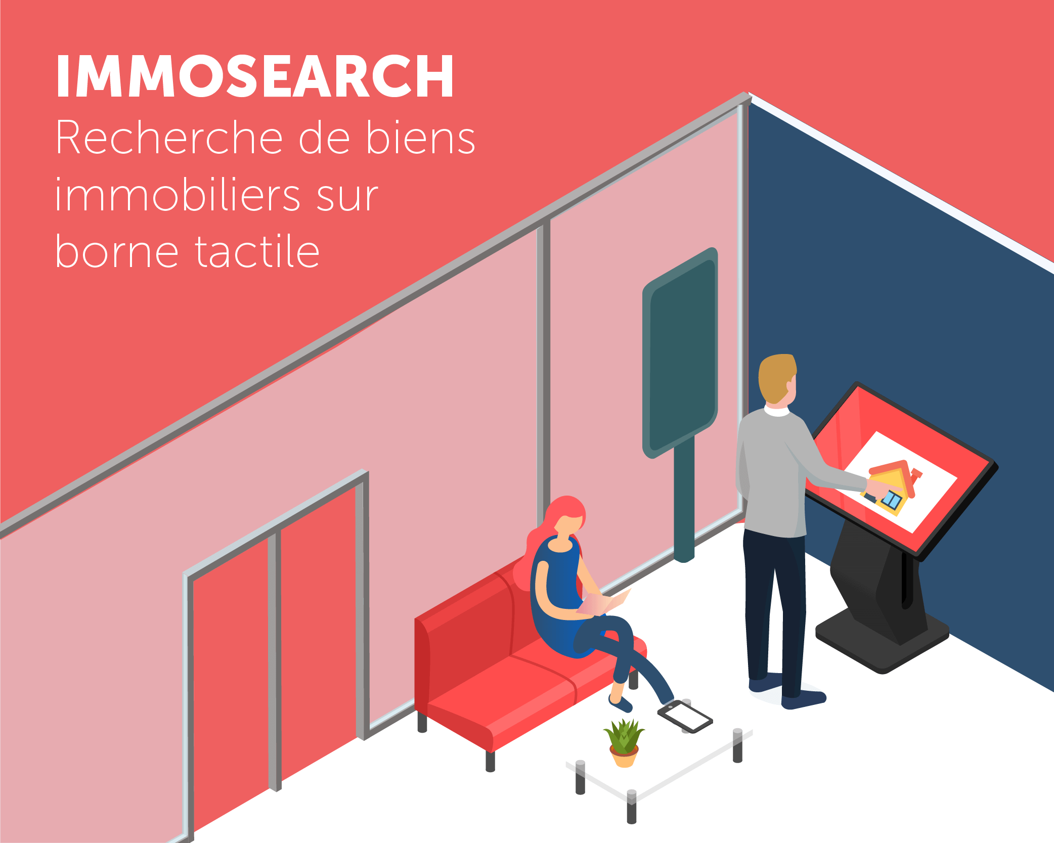 Application tactile Immosearch