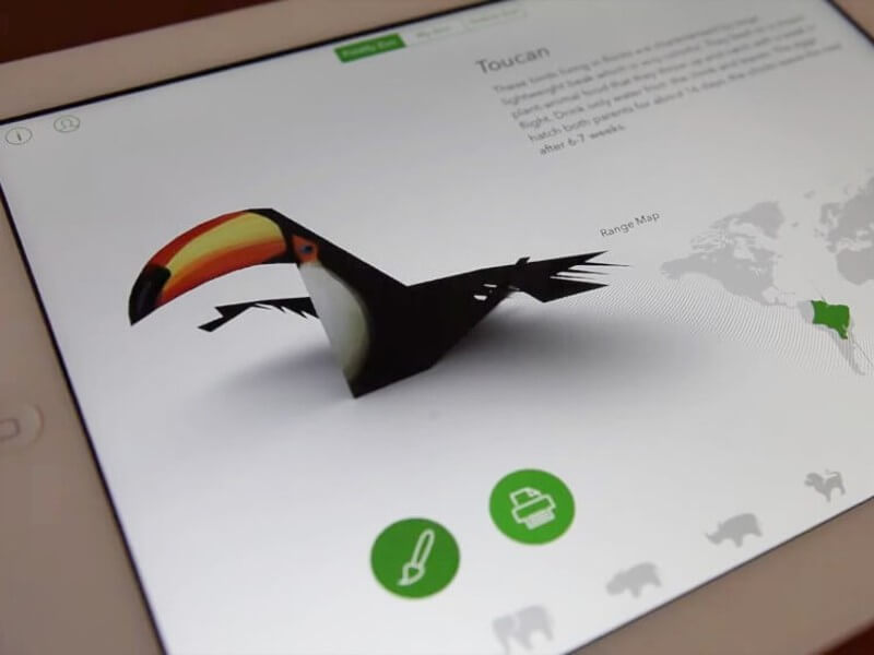 Dispositifs tactiles et applications interactives pour les zoo et parcs animaliers
