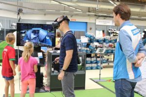 Decathlon magasin réalité virtuelle tentes