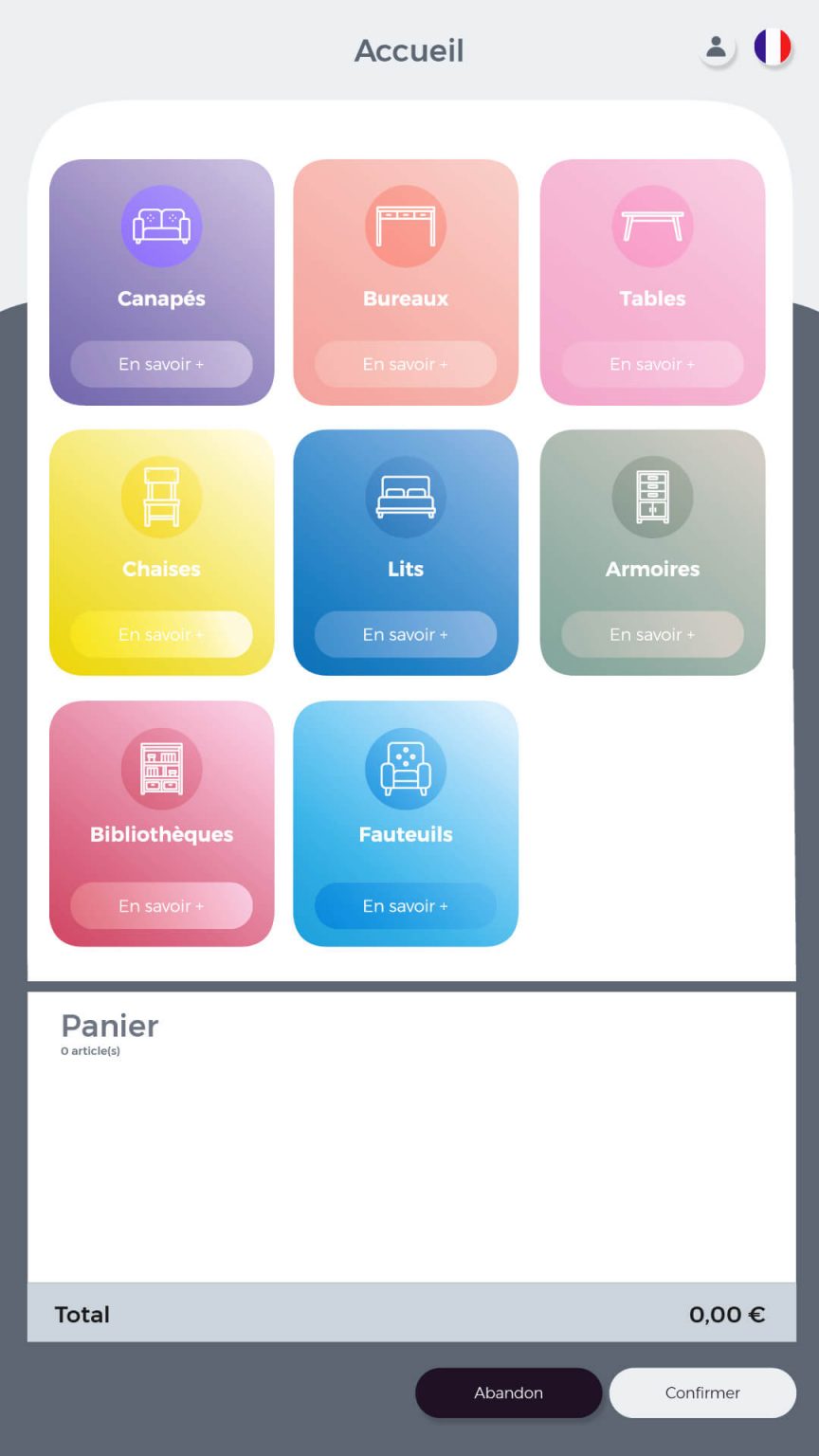 Borne d'extension de gamme⎪Votre catalogue produits sur une borne