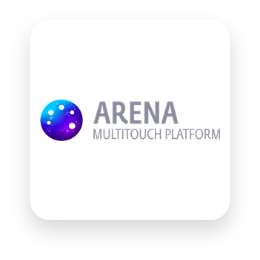 Logo logiciel création application Arena