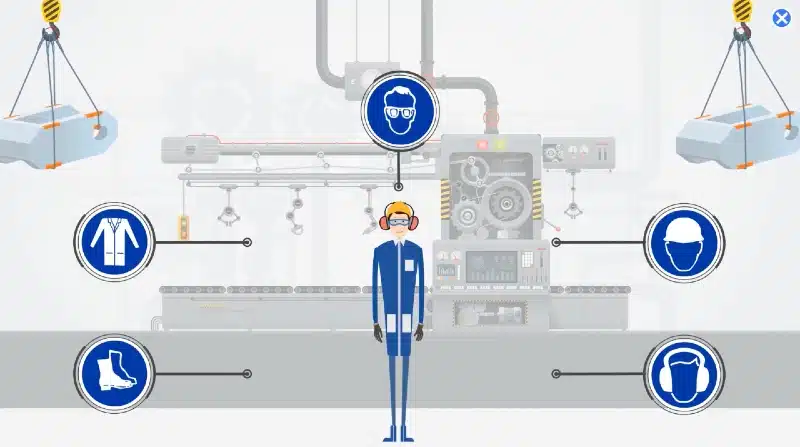 Maquette de l'application réalisée sur mesure pour le groupe Cameron France