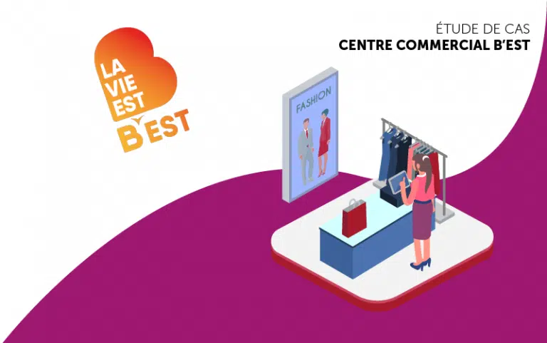 étude de cas centre commercial B'EST