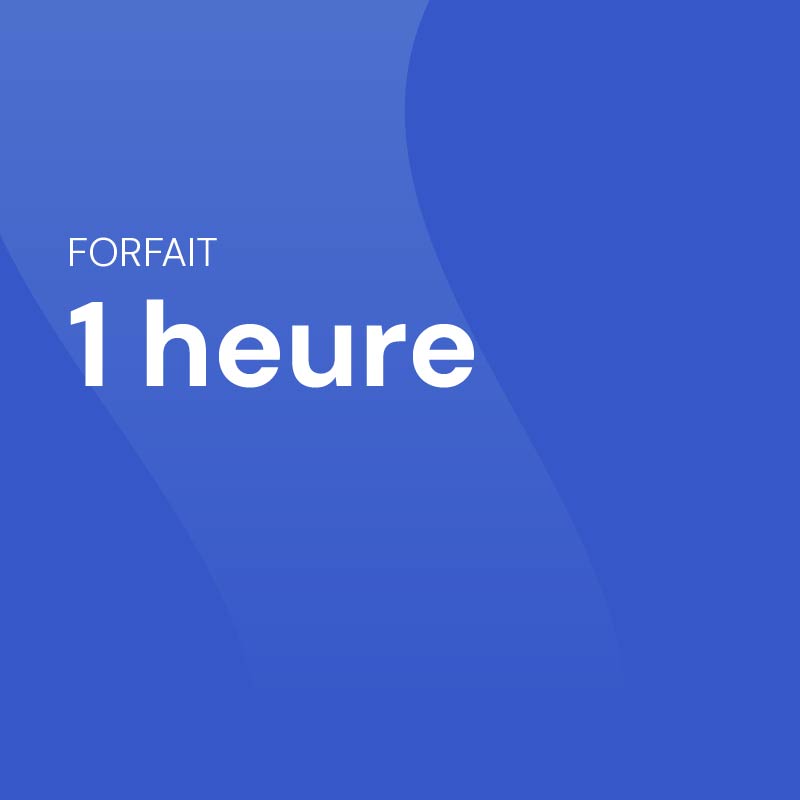 Forfait assistance forfait 1 heure