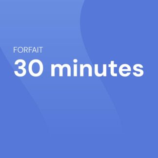 Forfait assistance forfait 30 min