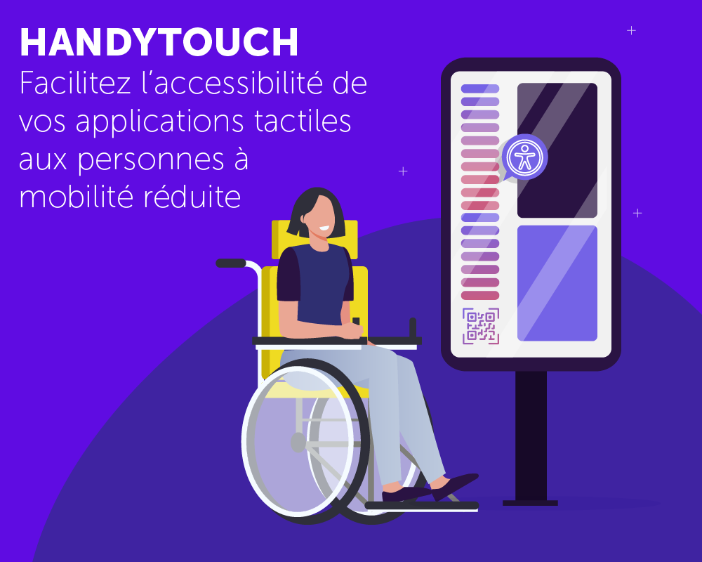 Handy Touch application accessibilité PMR