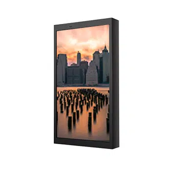 Totem d'affichage OUTDOOR 55 pouces angle