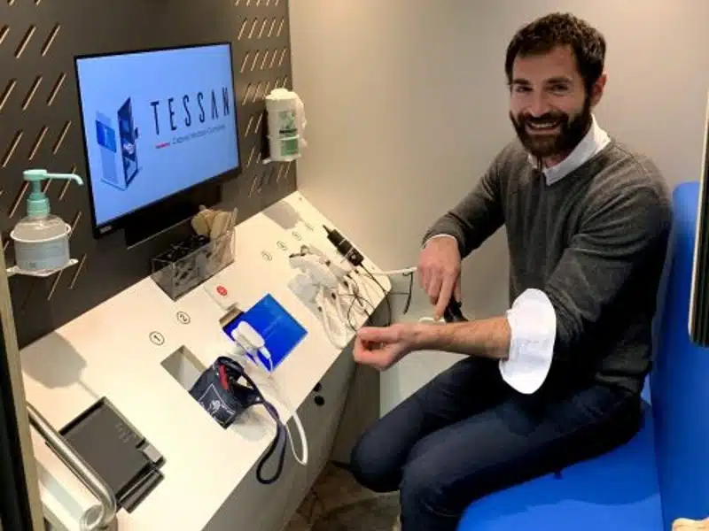 Robot anti-covid et bornes de téléconsultation médicale