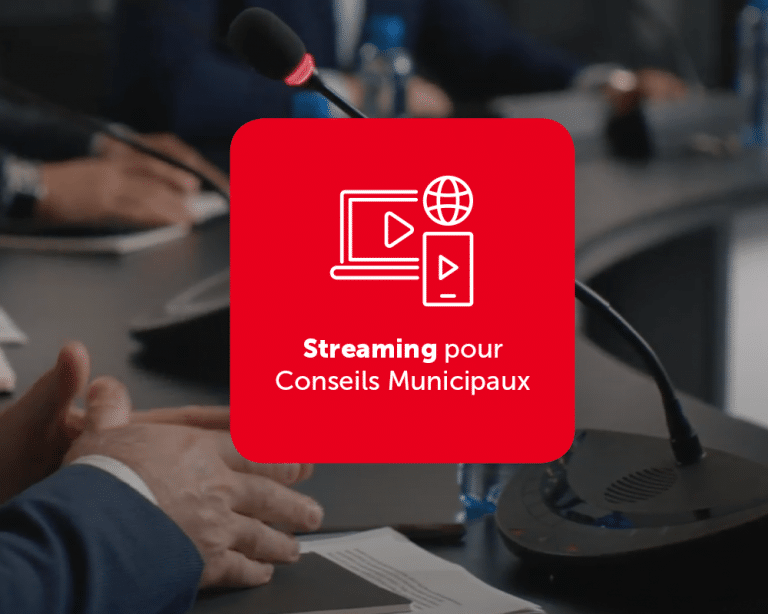 Citystream pour conseils municipaux en vidéo