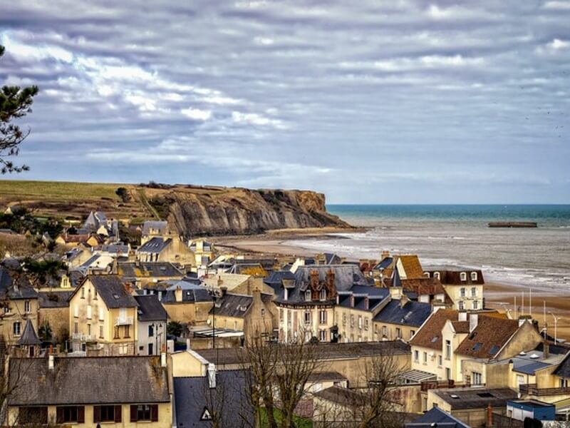 image d'une ville en Normandie