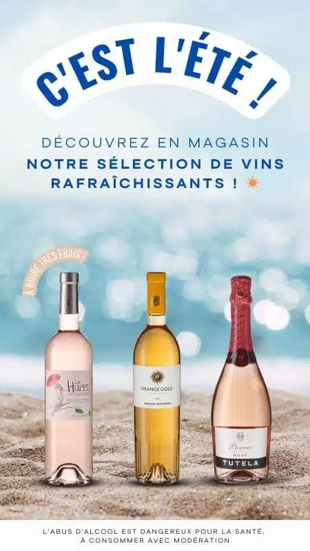 Chevalet numérique caviste, sélection d'été