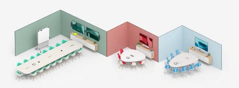 Configuration des salles de visioconférence