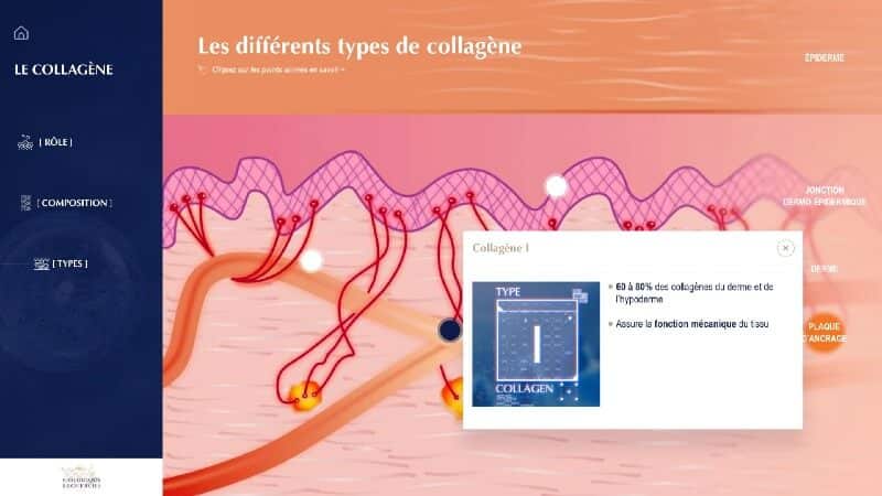 Application tactile pour Biologique Recherche