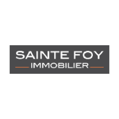 écran vitrine pour l'agence immobilière Sainte Foy