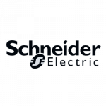 Logo Schneider Electric, fabrication borne sur-mesure