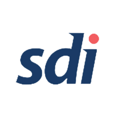 Logo SDI, fabrication borne sur-mesure
