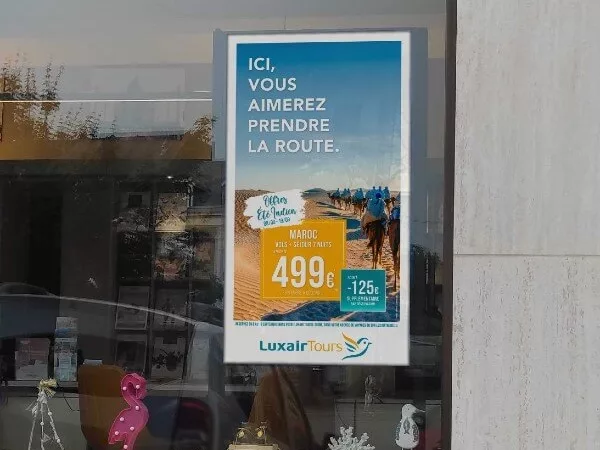 Écran voyage, agence de voyage Luxair Tours Luxembourg