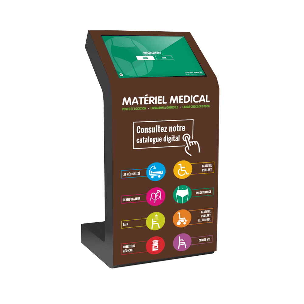 Borne tactile pour Pharmacie Pharma Etoile